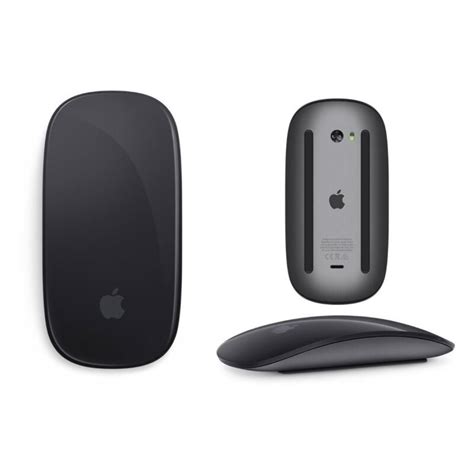 The Ergonomic Design of the Space Gray Apple Magic Mouse